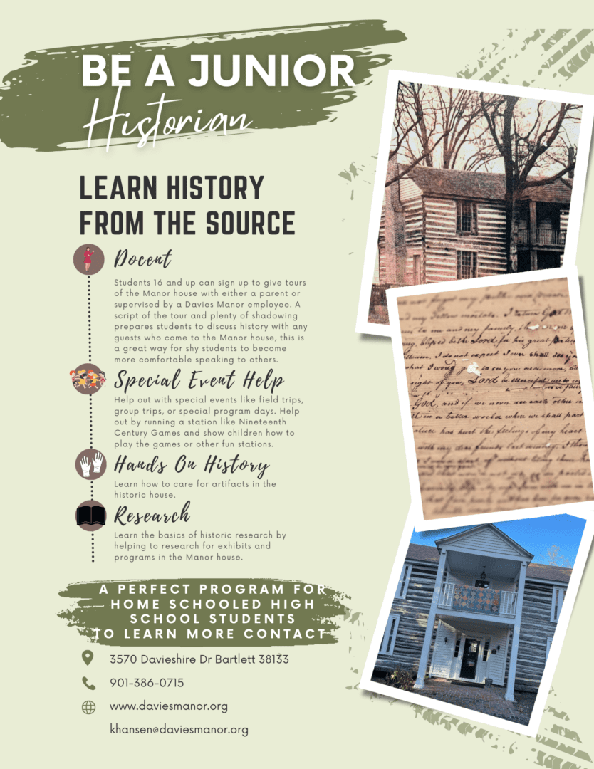 Junior Historian Flyer